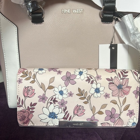 Nine West Hewes pink salt purse only - Picture 1 of 6
